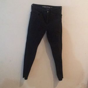American Eagle Black Skinny Jeans